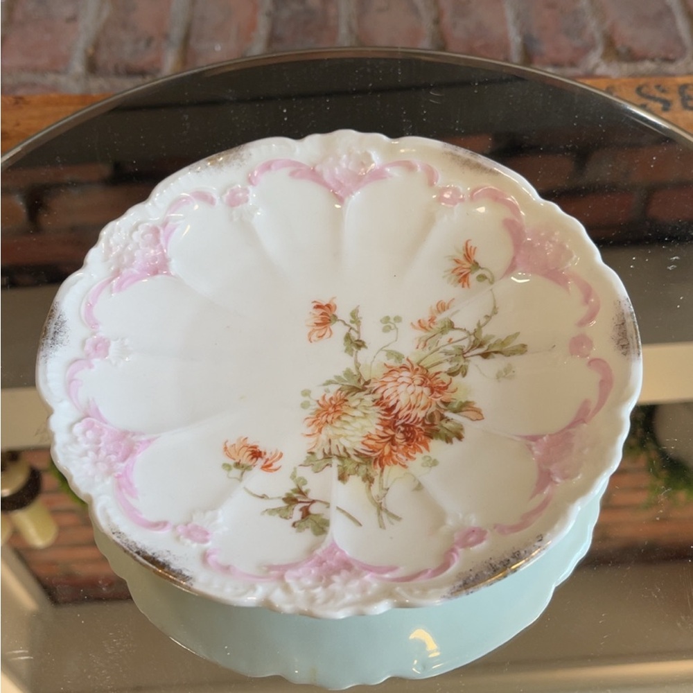 Vintage Weimar Porcelain Serving Plate